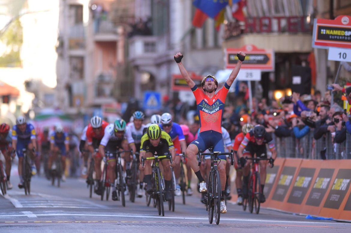 Vincenzo Nibali (Bahrain-Merida) wins Milan-San Remo