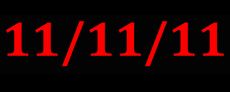 11/11/11 special date