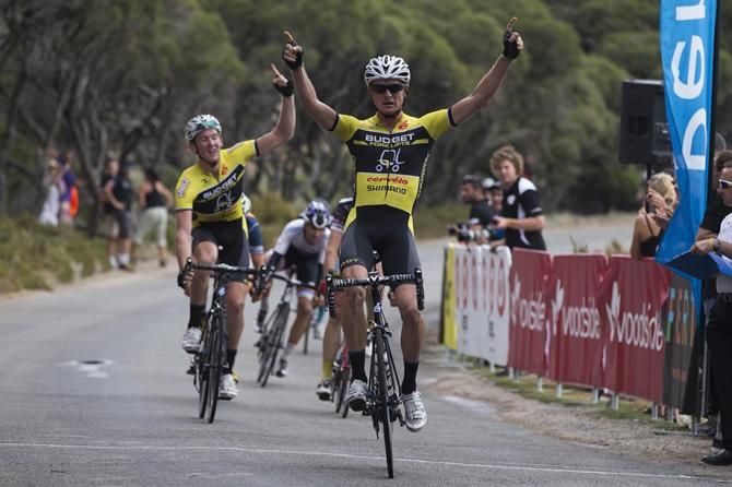 Jack Anderson and Sam Horgan go 1-2 for Budget Forklifts in Stage 1 at Tour de Perth