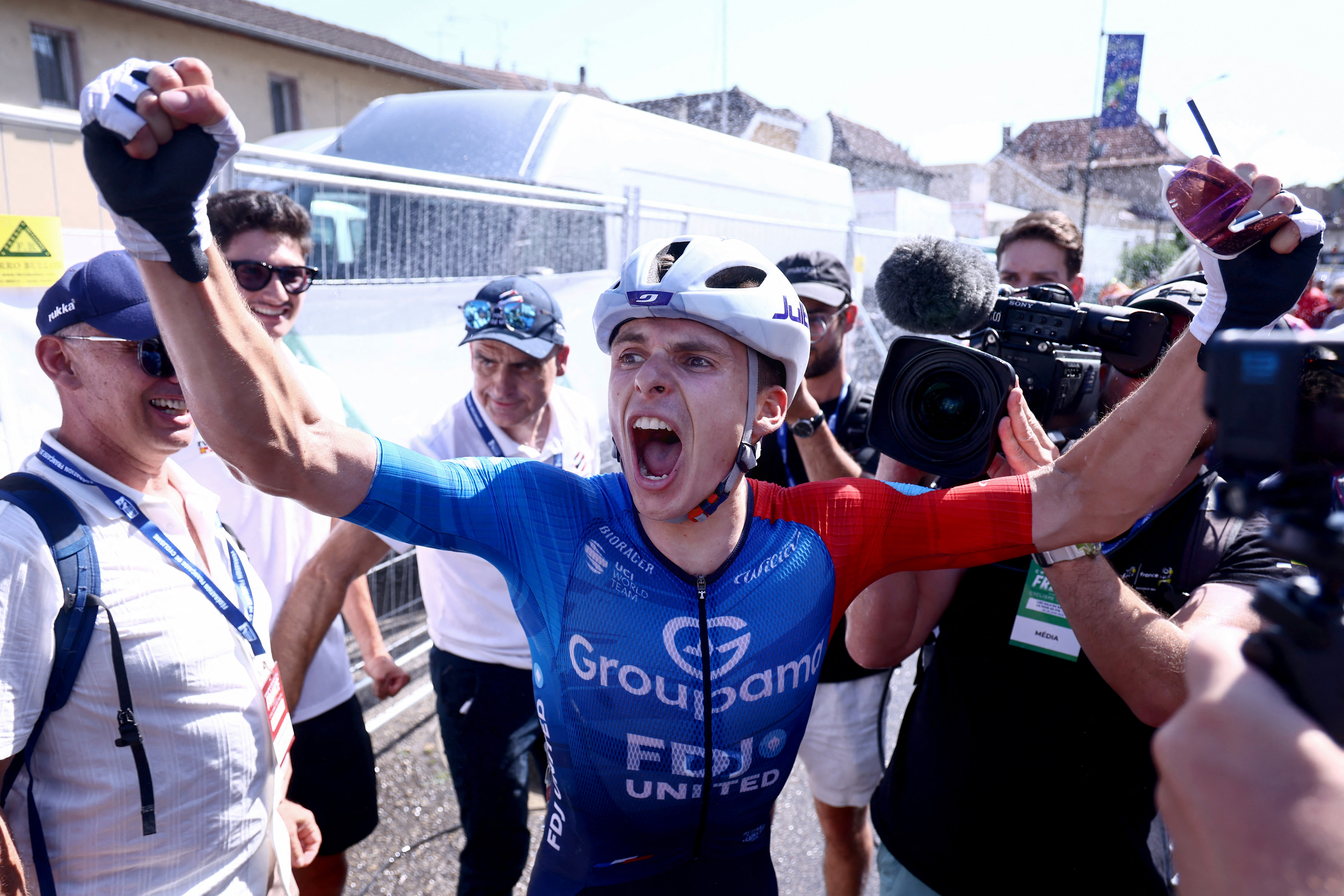 Romain Gr&amp;eacute;goire of Groupama-FDJ