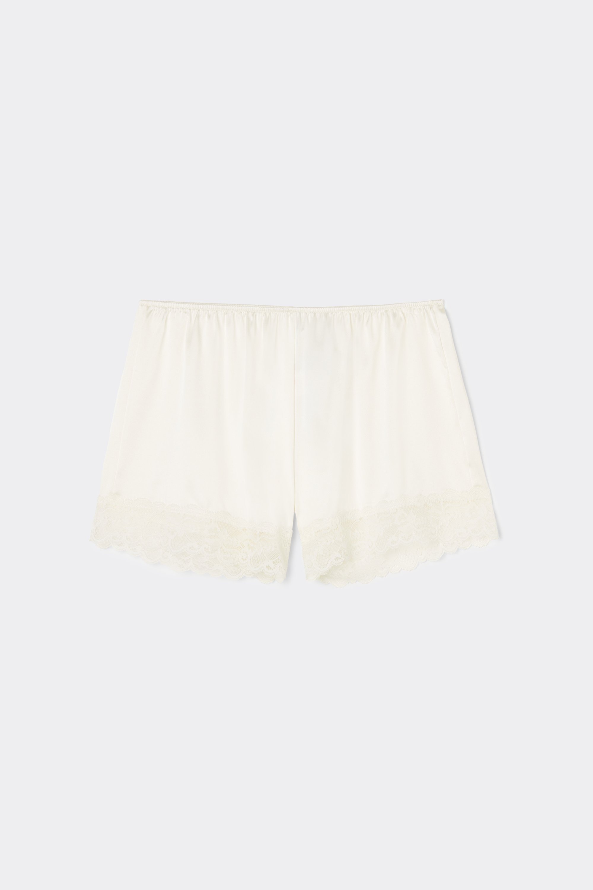 Intimissimi, Lace Trim Silk Shorts