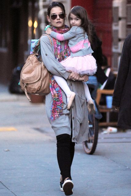 Katie Holmes &amp; Suri Cruise - Katie Holmes - Suri Cruise - Tom Crusie - Suri Cruise Style - Marie Claire - Marie Claire UK