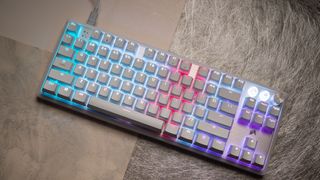 Corsair K70 Pro TKL without wrist rest and RGB lighting enabled