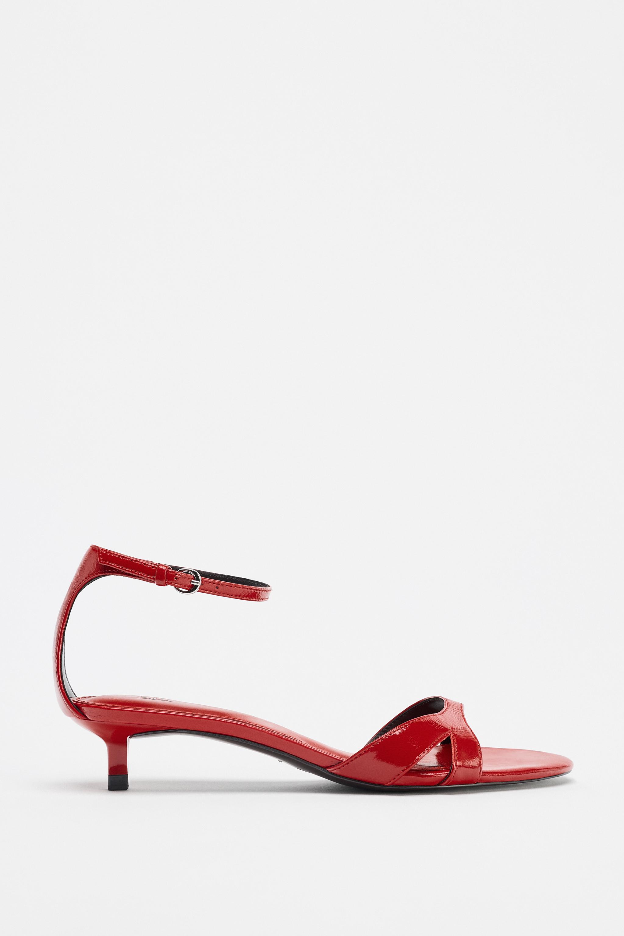 Leather Ankle Strap Sandals