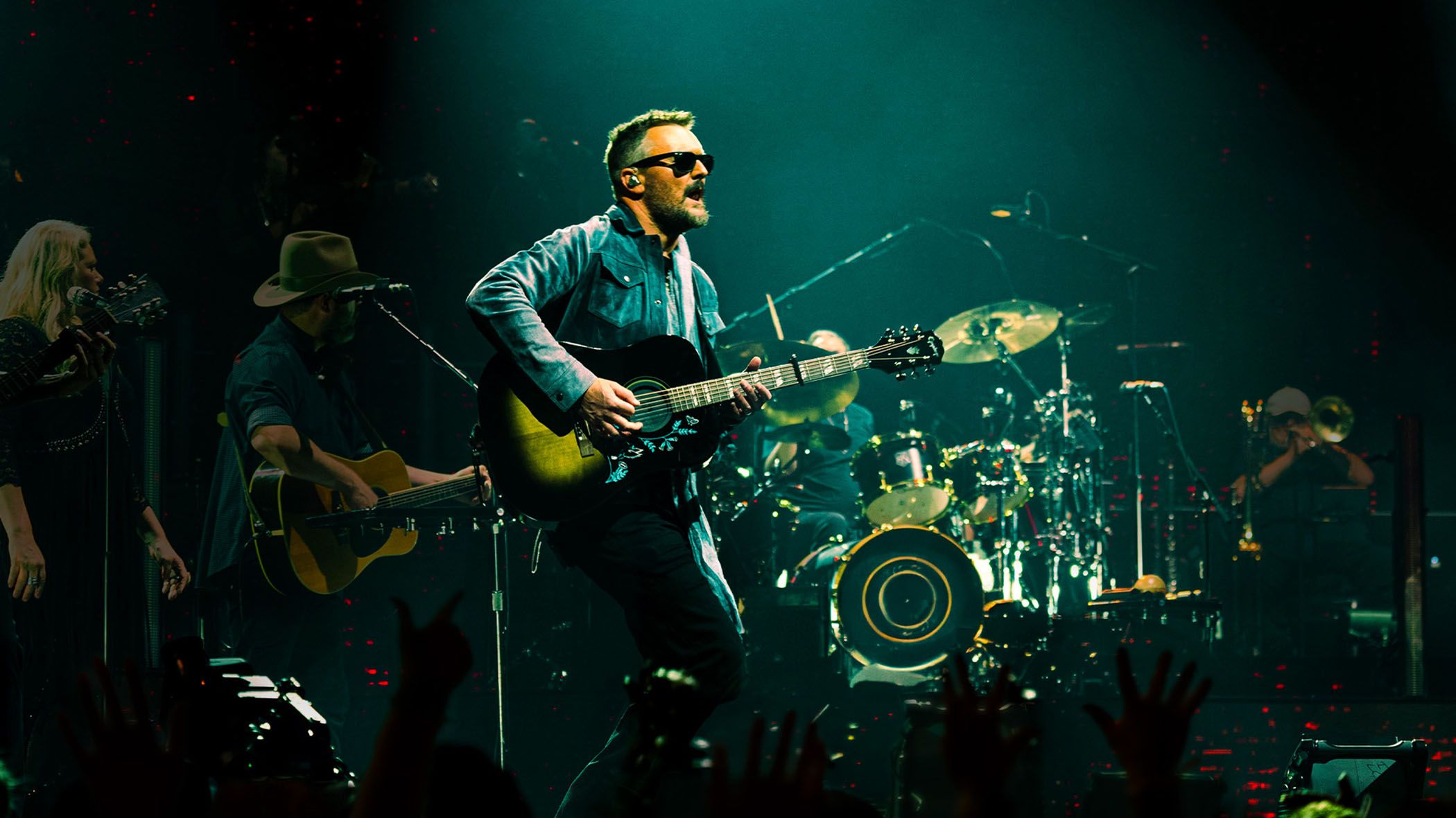 “The wood is only wood until it arrives in a master's hands”: Eric Church teams up with Epiphone for the Hummingbird Dark – and toasts this sweet collab with a whiskey finished in toasted maple from Gibson offcuts