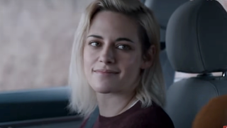 Kristen Stewart in Happiest Season on Hulu