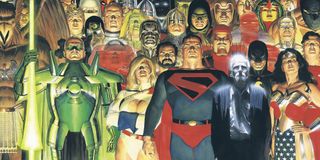 An Alex Ross Kingdom Come art print available via the Kickstarter.