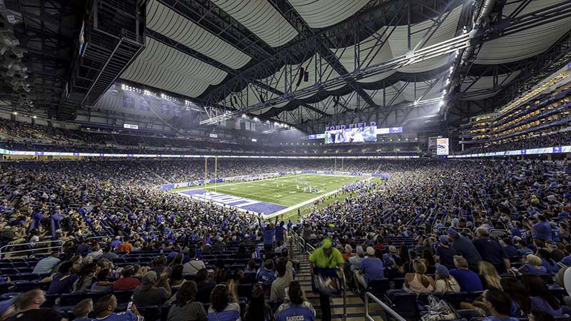 Detroit Lions’ Ford Field Upgrades Audio With Meyer Sound LEO