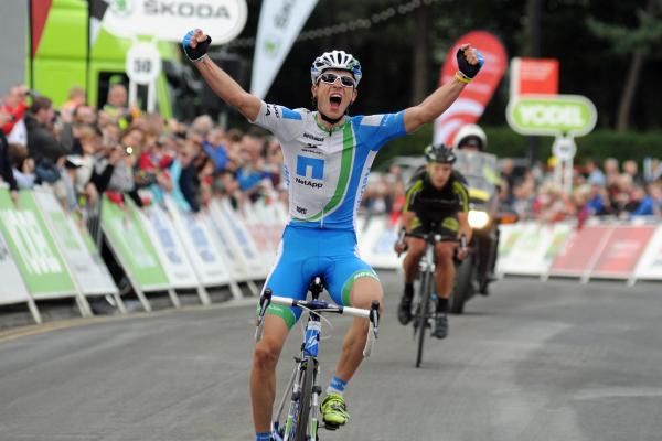 Leopold Koenig (NetApp) wins stage 6 of the Tour of Britain