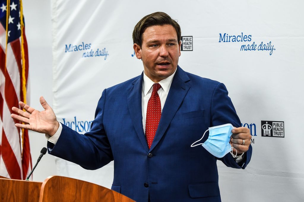 Florida Gov. Ron DeSantis.