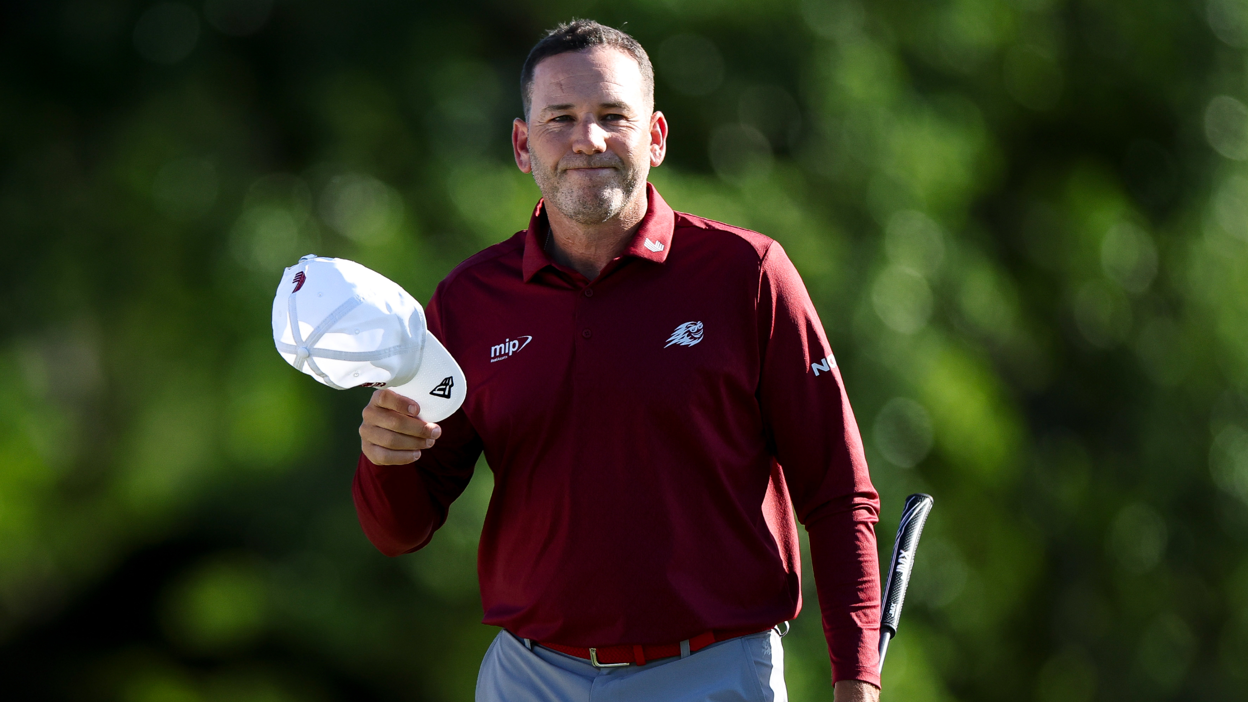 Sergio Garcia at The Masters