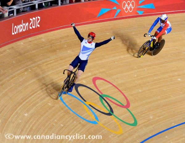 Jason Kenny (Great Britain) is the Olympic sprint champion