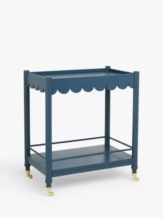 John Lewis Anyday Hem Drinks Trolley, Loch Blue