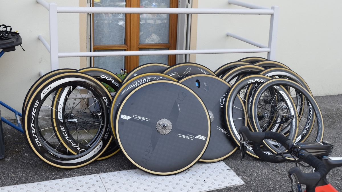 Team Sunweb have a few wheels to choose from