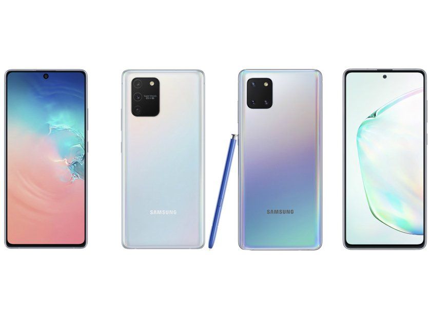 Samsung Galaxy S10 Lite and Note 10 Lite