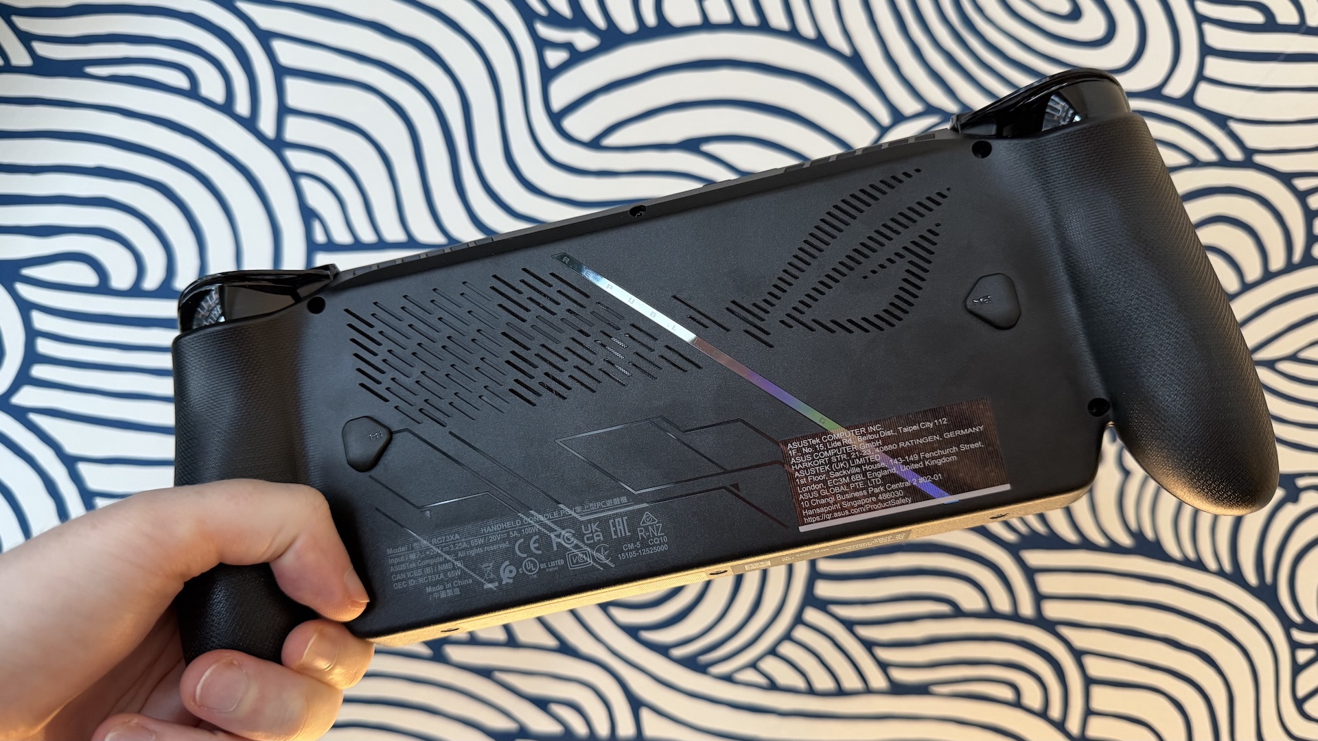 The ASUS ROG Xbox Ally X gaming handheld