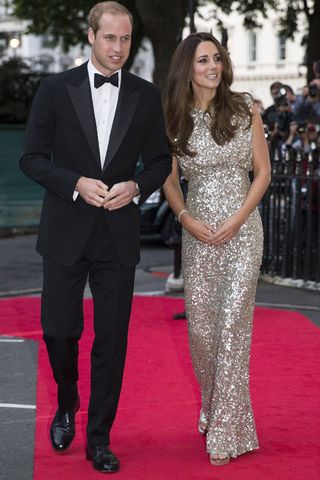 Kate Middleton's glitter gown