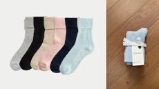 M&S cashmere socks 