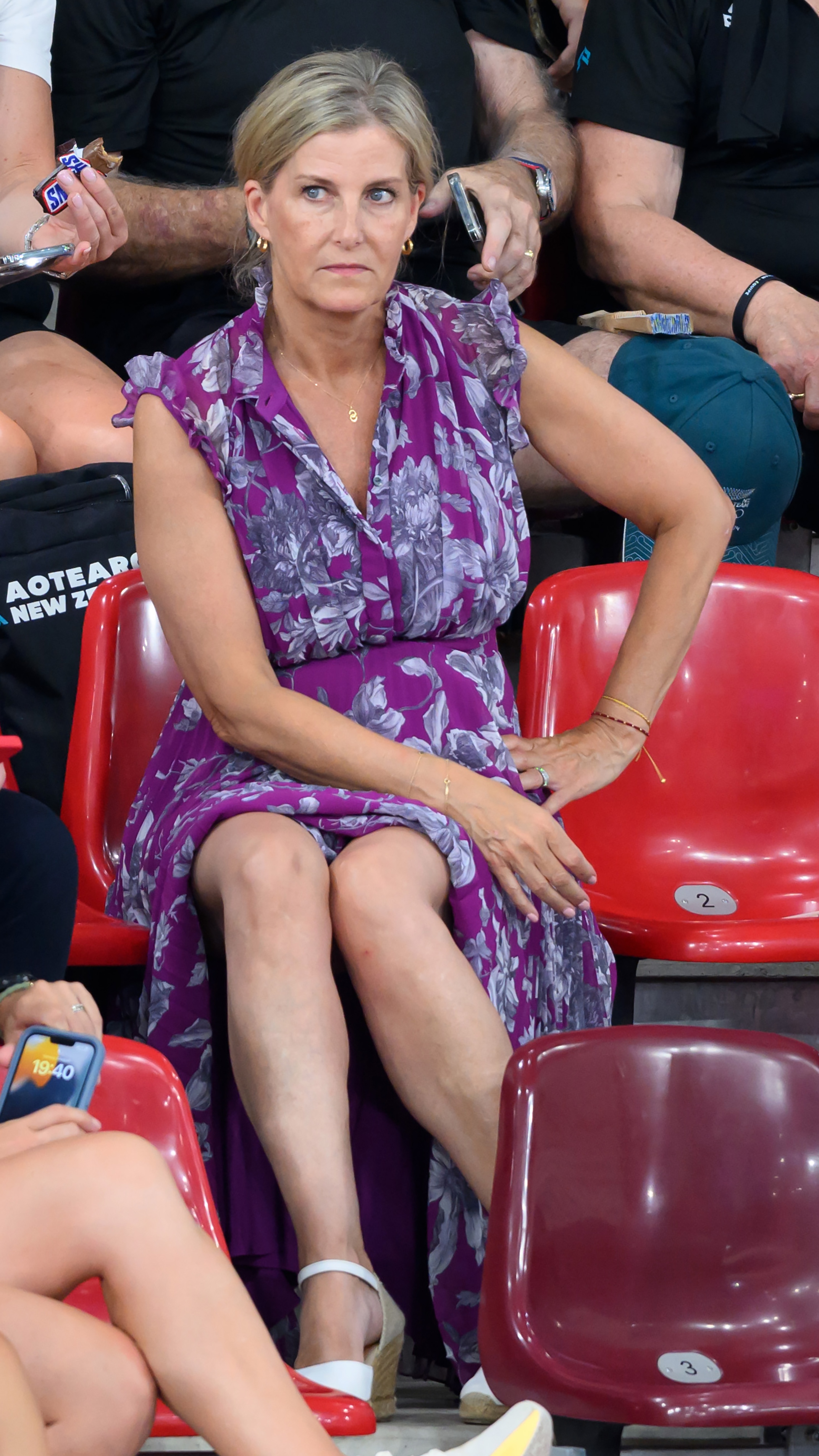 Sophie, Duchess of Edinburgh attends the Track Cycling on day ten of the Olympic Games Paris 2024
