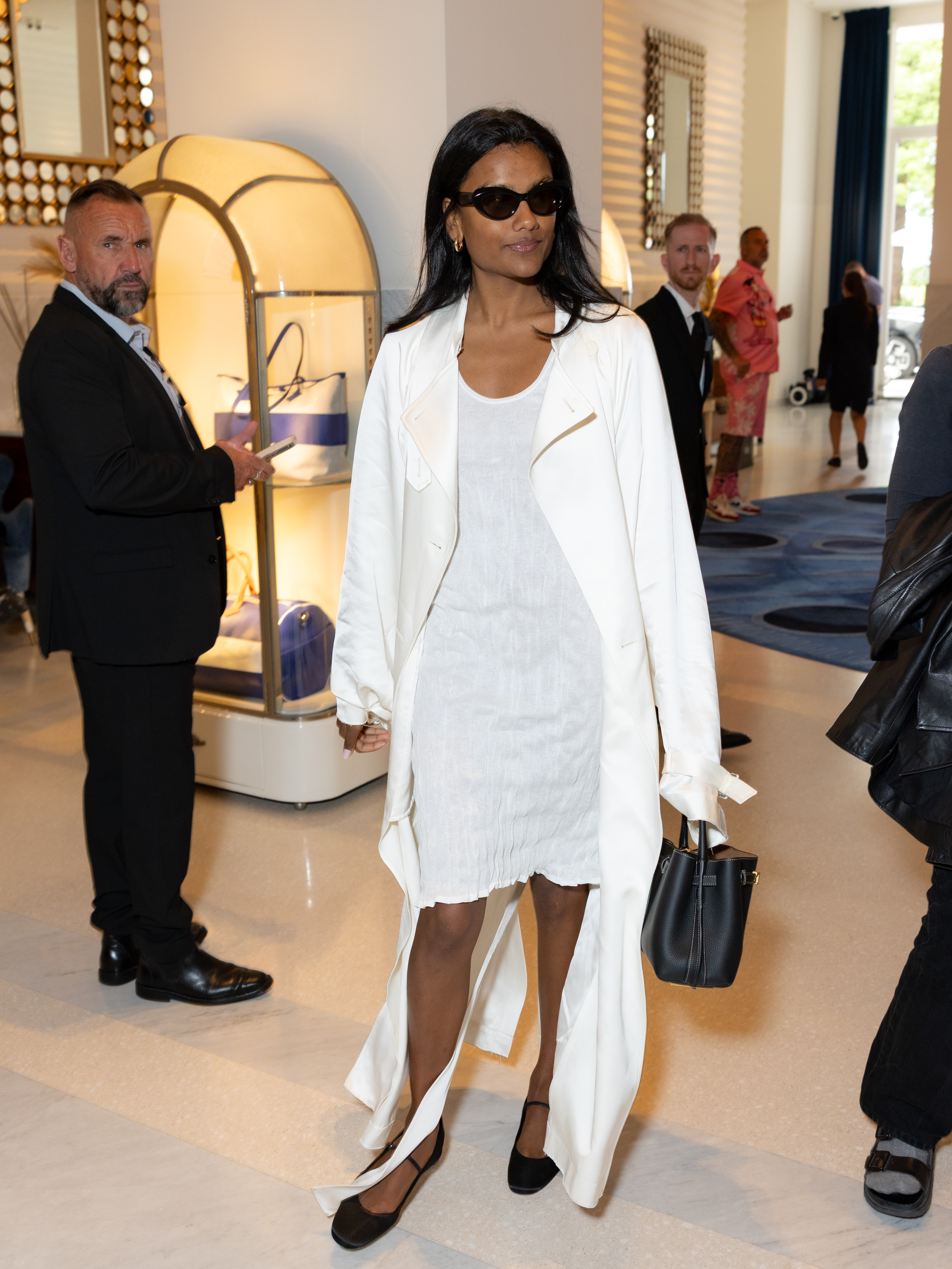 Simone Ashley arrived at the 2026 Cannes Film Festival in slingback Mary Janes