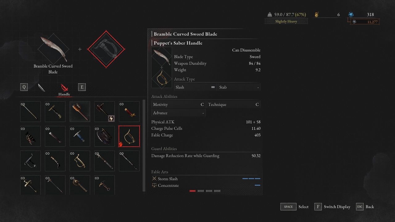 Lies of P weapon locations - Assembling a weapon