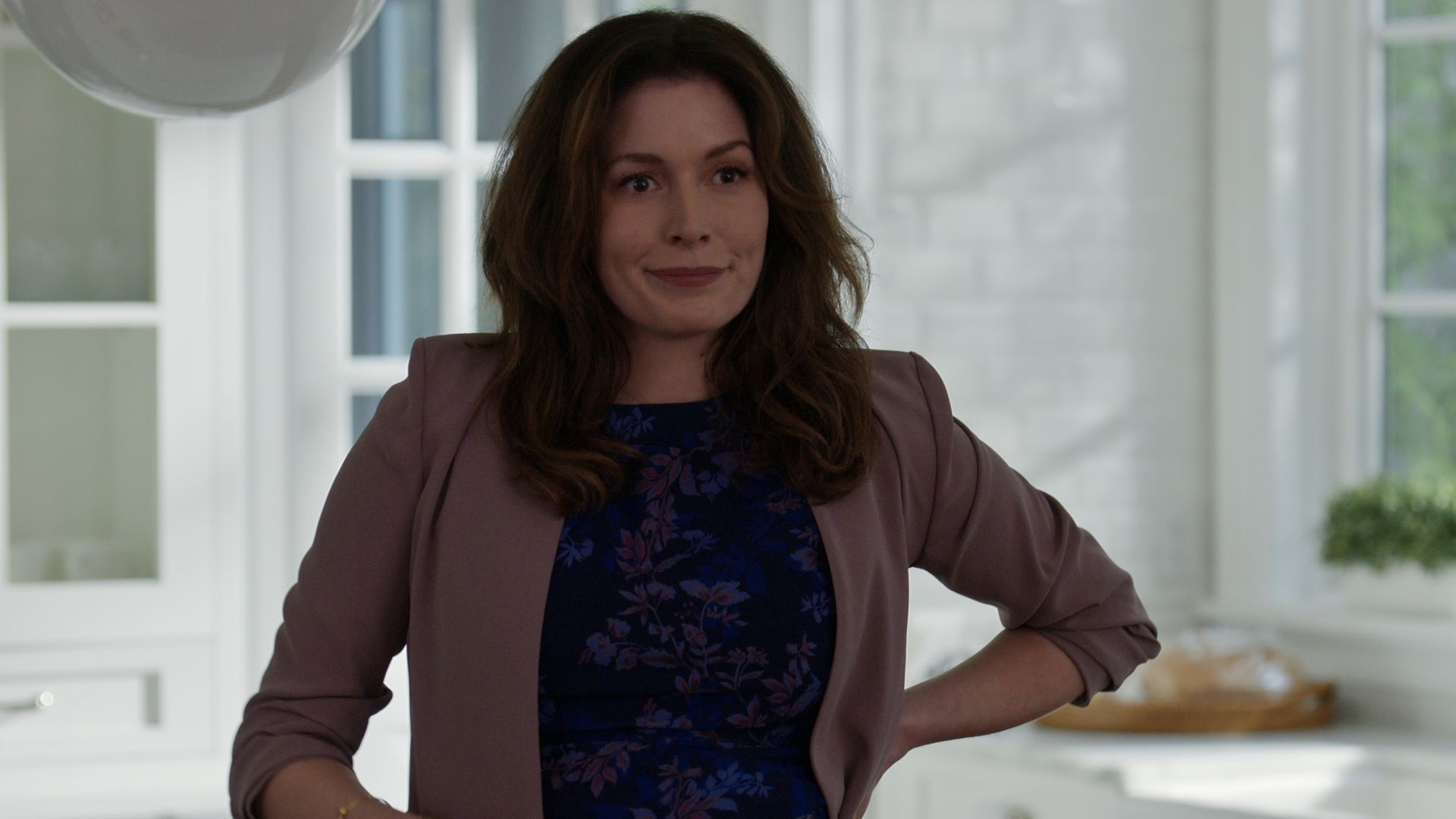 Lauren Hammersley as Charmaine Roberts in episode 410 of Virgin River.