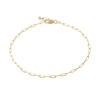 Paperclip Chain Bracelet, was £195, now £136.50&nbsp;