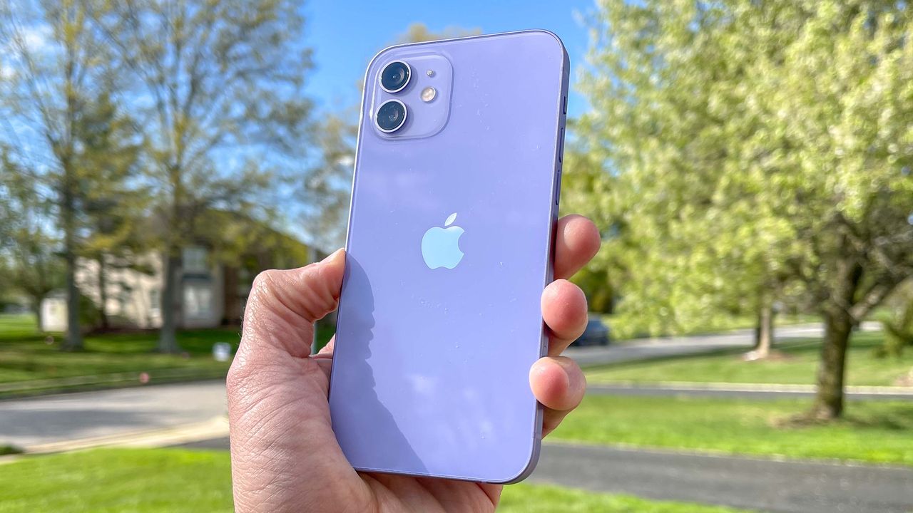 Purple iPhone 12