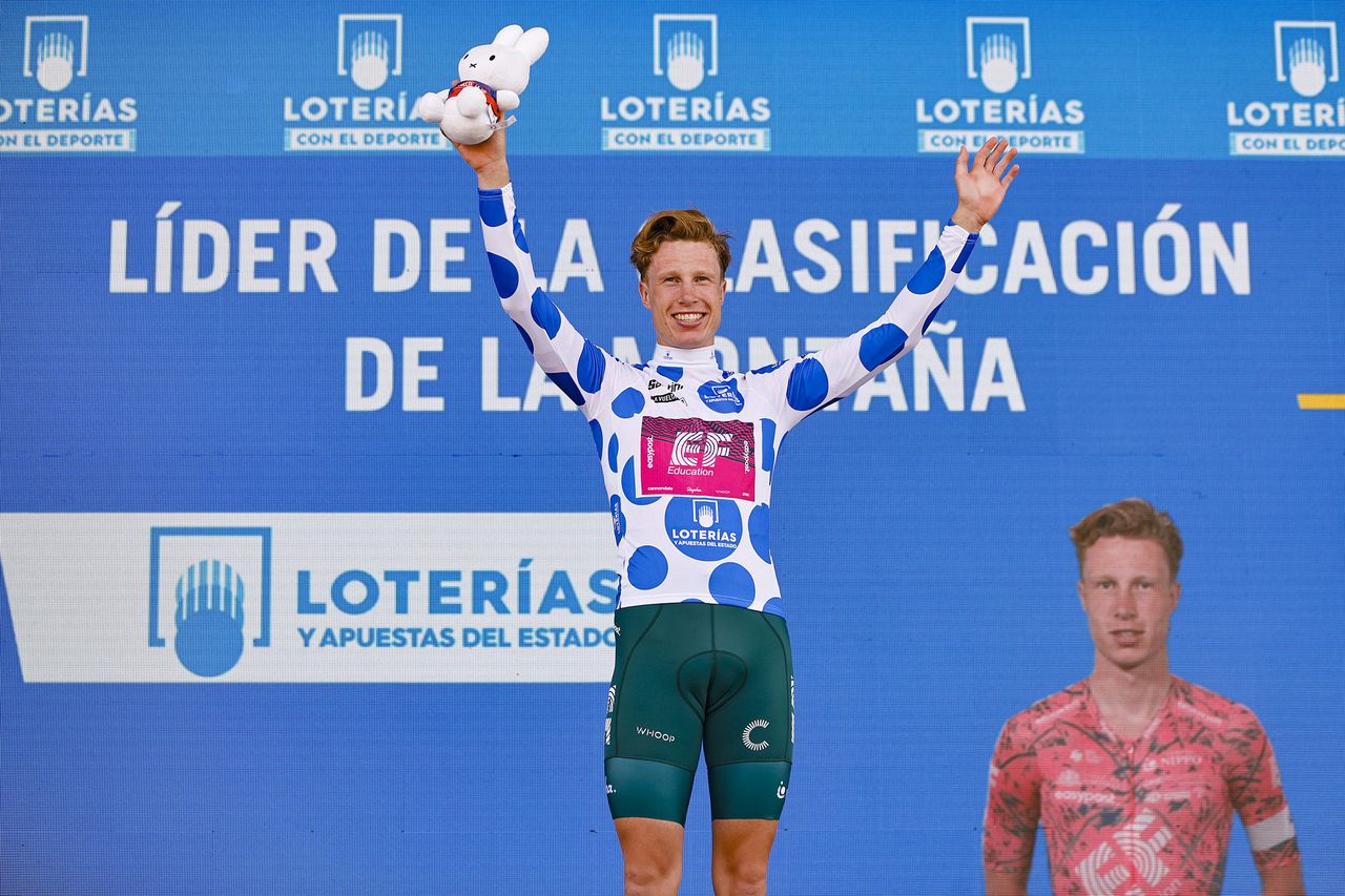 Vuelta Espana 2022 - 77th edition - 3rd stage - Breda - Breda 193,2 km 21/08/2022 - Julius Van den Berg (NED - EF Education - EasyPost) - photo Luis Angel Gomez/SprintCyclingAgency&Acirc;&copy;2022