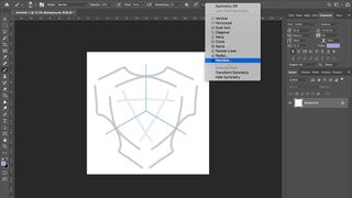 Photoshop tips: Symmetry mode