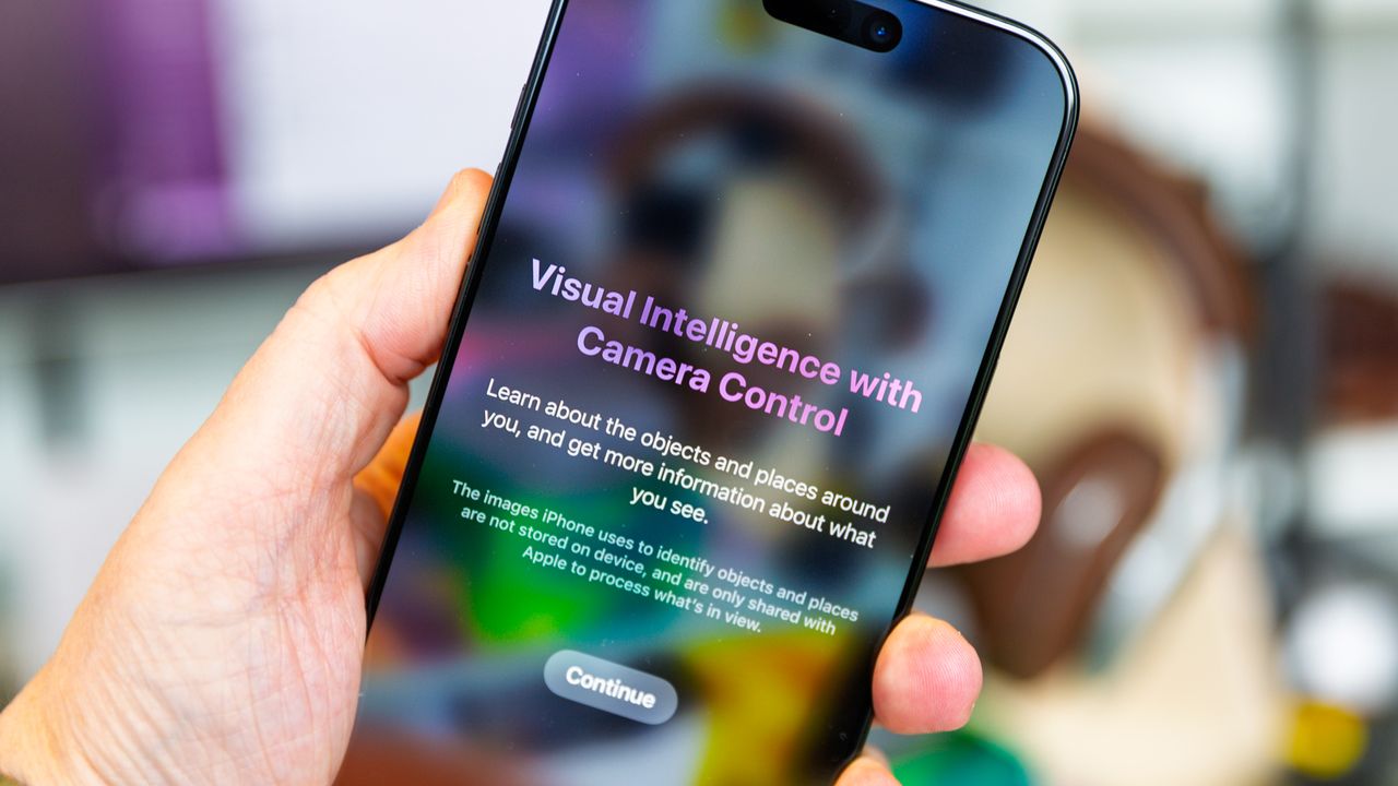 Apple Visual Intelligence on iPhone 16 Pro Max