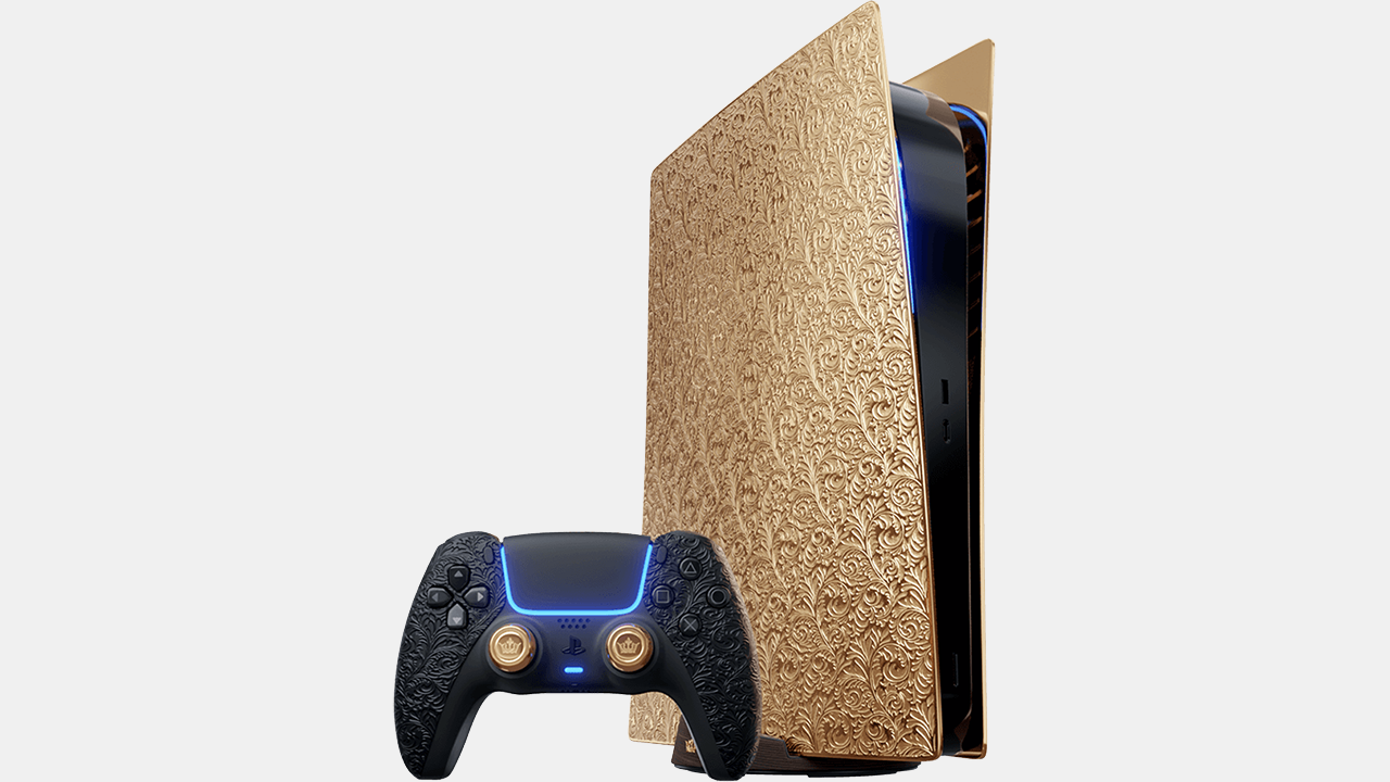 Check out this PS5 made from solid GOLD that costs close to $1 million