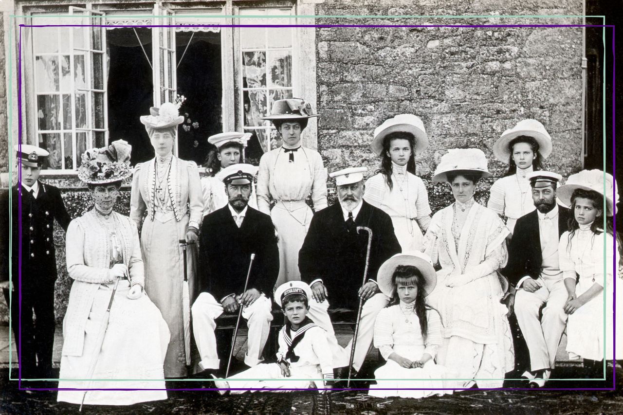 The Windsor and Romanov families