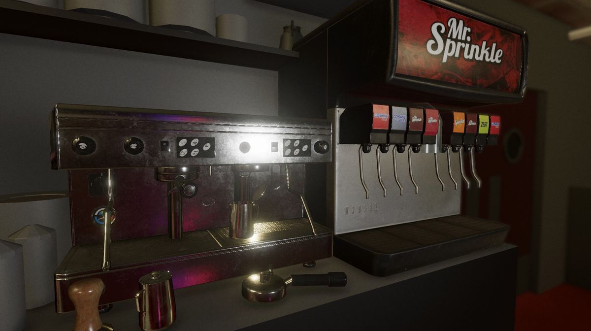 The new Phasmophobia map, Nell's Diner