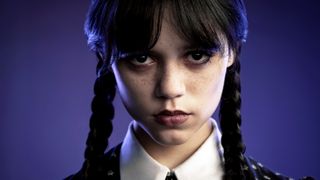 Jenna Ortega as Wednesday Addams in Wednesday