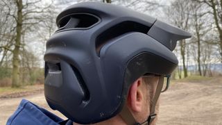 The rear of the Specialized Ambush 2 helmet