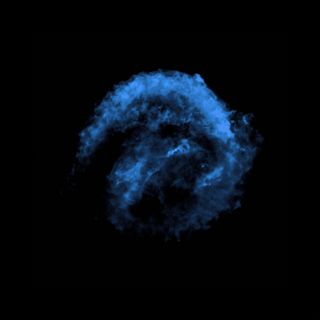 The blue filter of Kepler's supernova remnant.