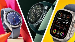 Trois smartwatches de Samsung, OnePlus et Apple