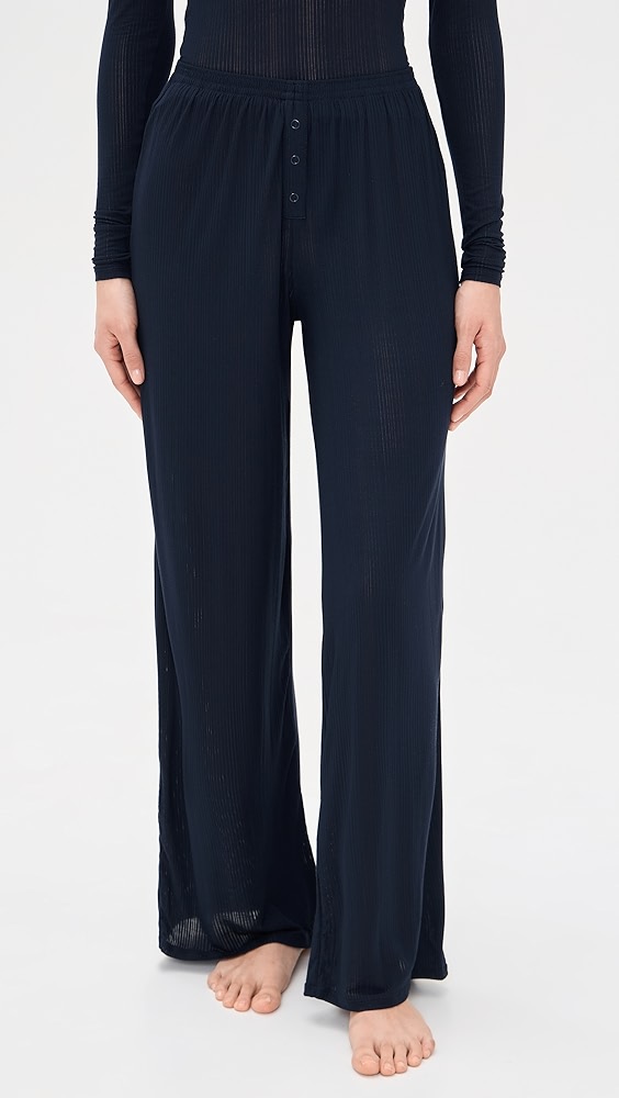 Whipped Track Pants - Navy