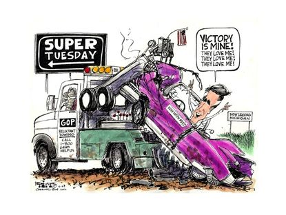 Super Tuesday tow