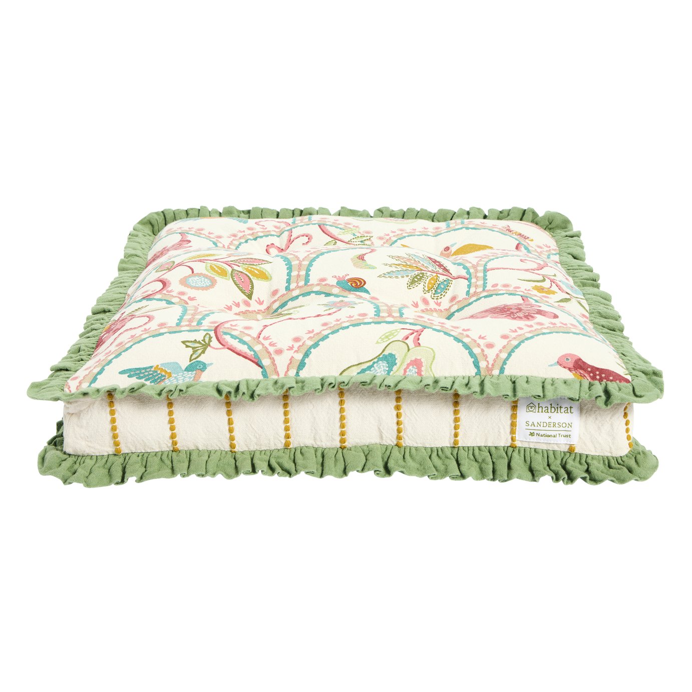 Habitat X Sanderson &amp;amp; National Trust Pack of 2 Seat Cushion