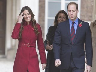 Kate Middleton and Prince William at the Poppy Day Parade in London