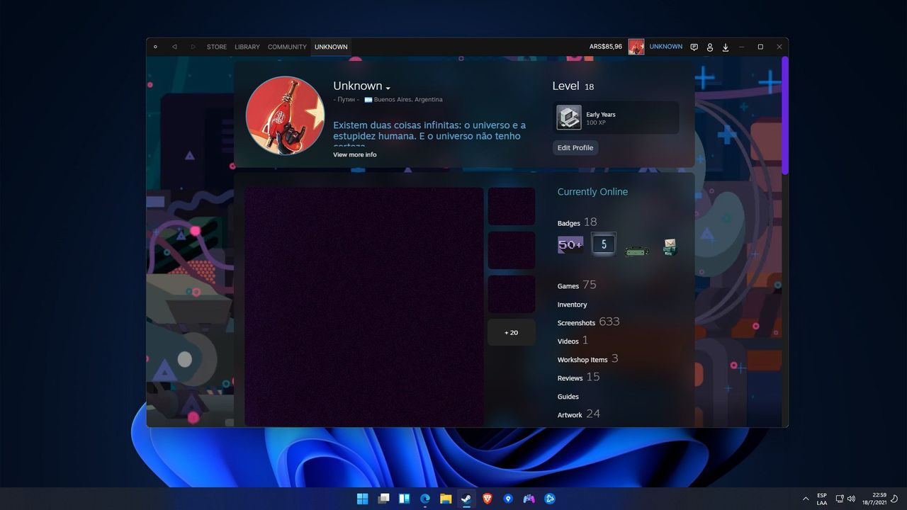 Steam Windows 11 Patch