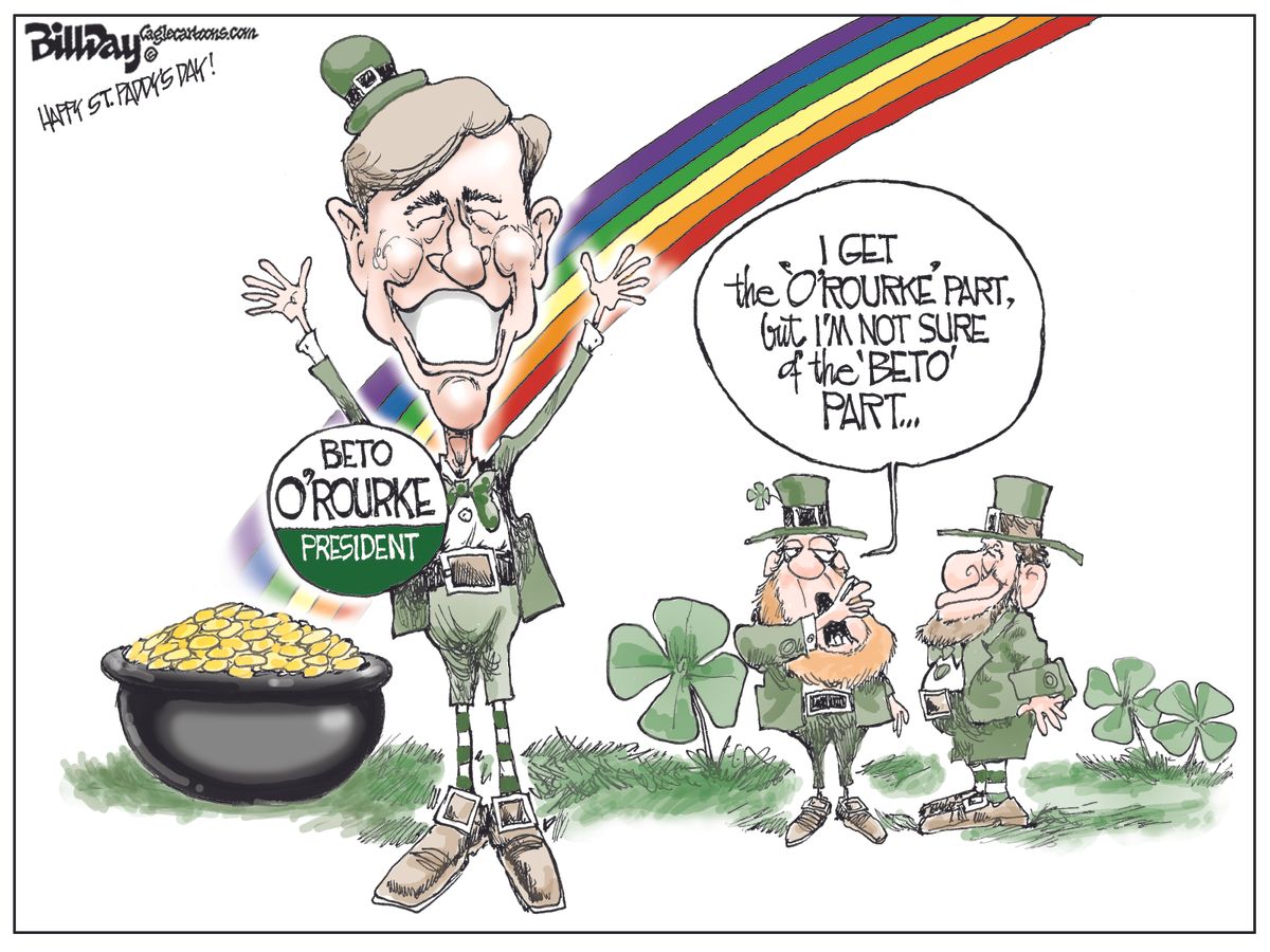 beto o rourke st patricks day