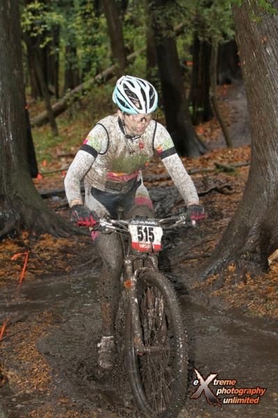 Amber Markey (Magnus) gives it her all to keep traction