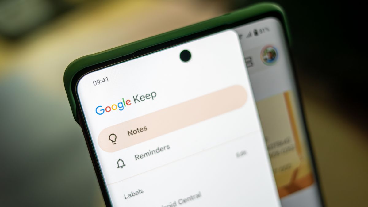 Google Keep 可能很快就会使用 AI 来帮助你制作列表，这就是方法