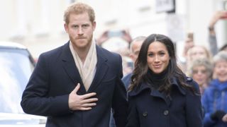 nottingham, england december 01 prince harry and his fiancee, us actress meghan markle, visit nottingham for their first official public engagement together on december 1, 2017 in nottingham, england prince harry and meghan markle announced their engagement on monday 27th november 2017 and will marry at st george's chapel, windsor in may 2018 photo by jeremy selwyn wpa poolgetty images