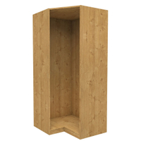 Darwin Oak Effect Corner Cabinet, £110, B&amp;Q