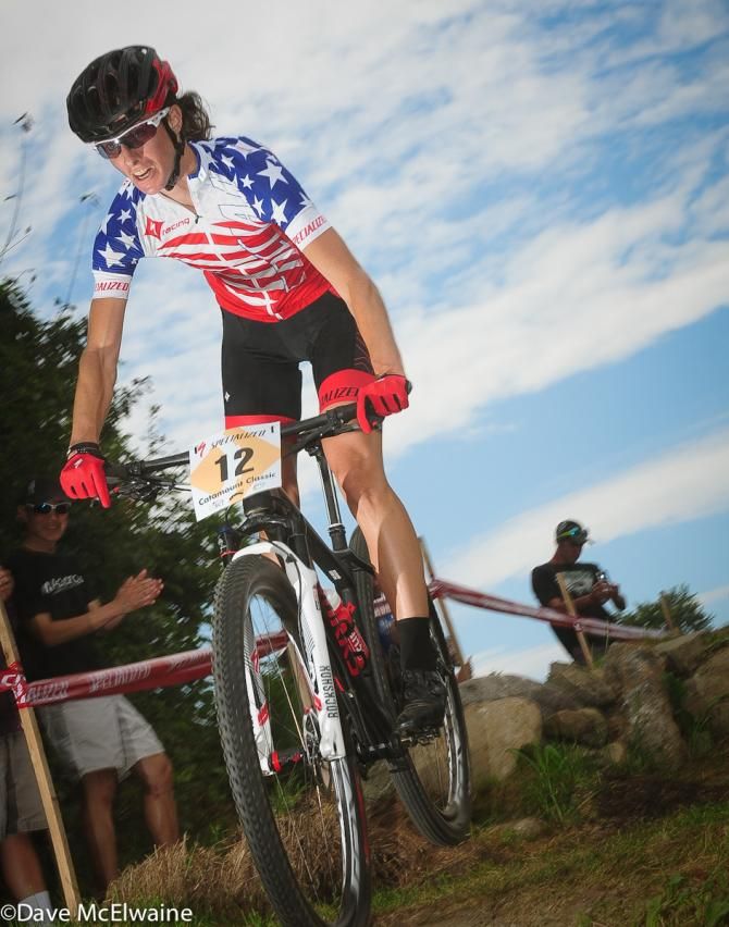 USA Champion Lea Davison (Specialized) is now riding better than she ever since recovering from hip surgery