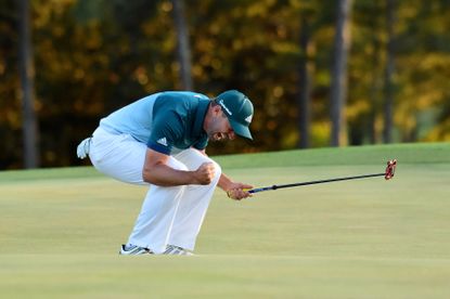 Sergio Garcia celebrates 